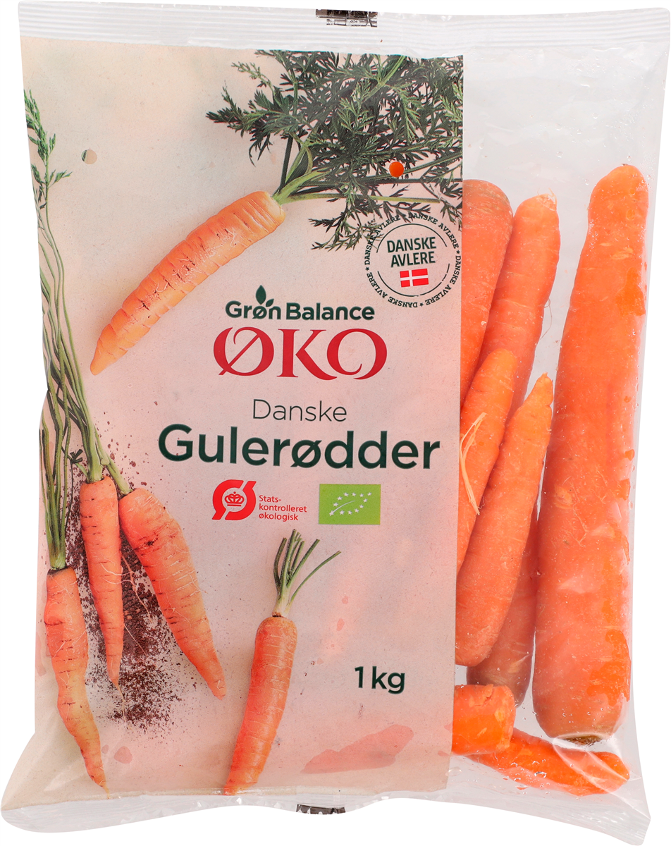 Økologiske Gulerødder