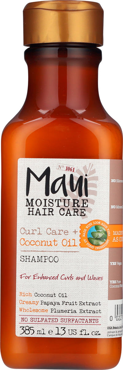 Maui Curl Coconut Oil Shampoo 385 ml