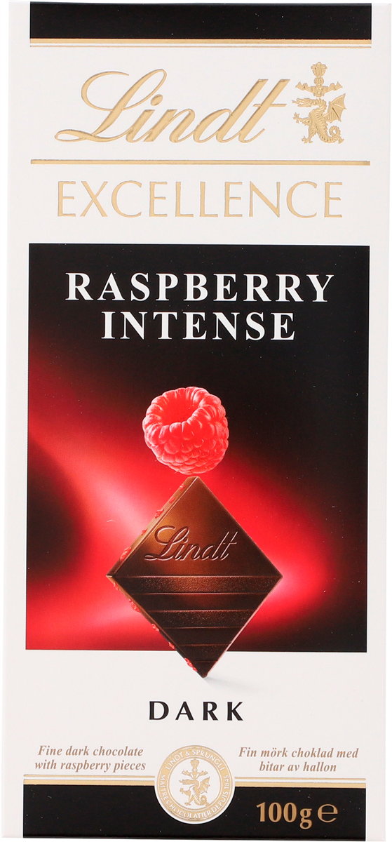 Lindt Excellence hindbær 100 g