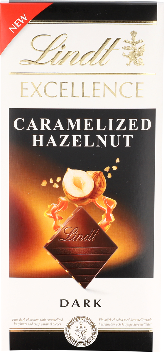 Lindt Excellence caram/nød 100 g
