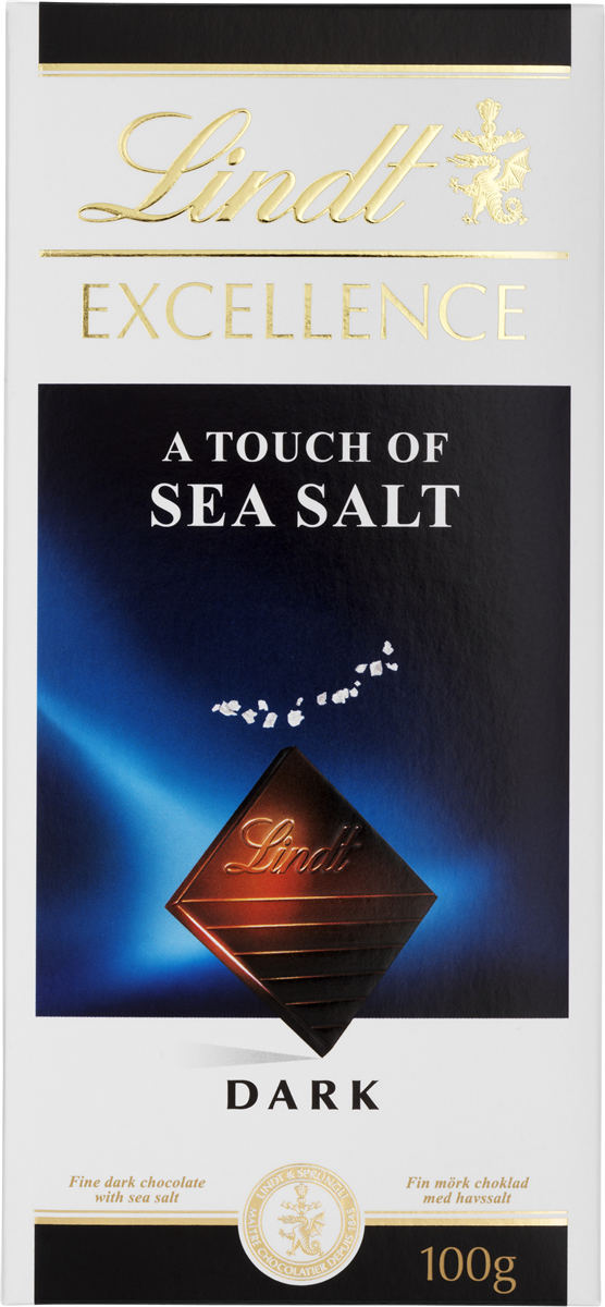 Lindt Excellence Seasalt 100 g