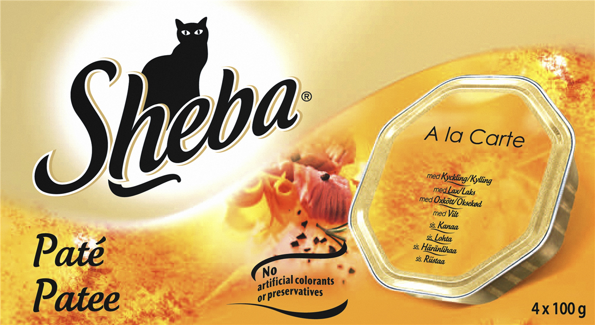 Sheba multipak 4x 340 g