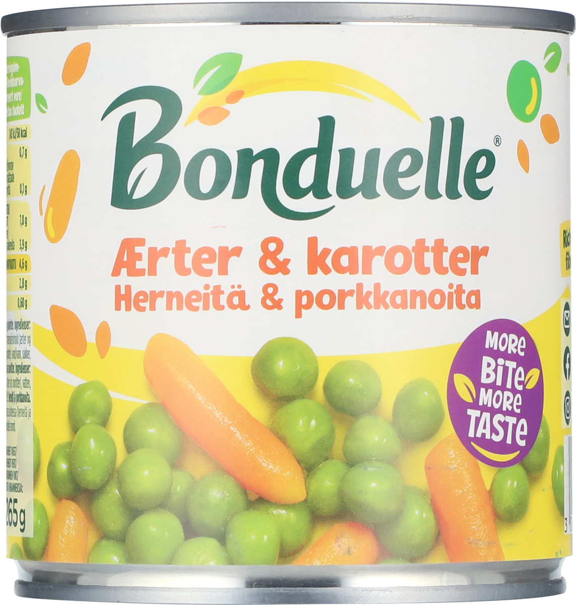 Bonduelle Ærter-Karotter 400 g