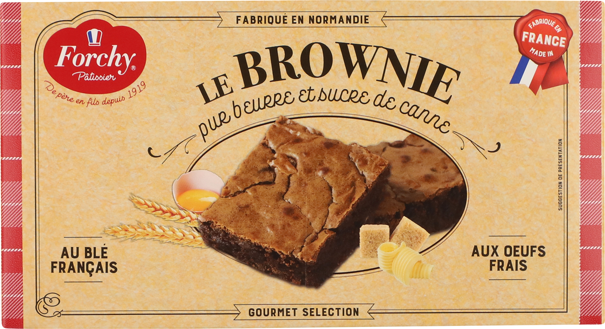 Forchy brownie gourmet 285 g