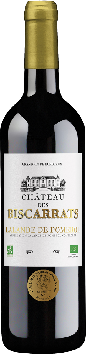 Biscarrats L Pomerol Rød Øko