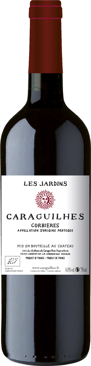 Les Jardins rouge 15 13,5% 750 ml