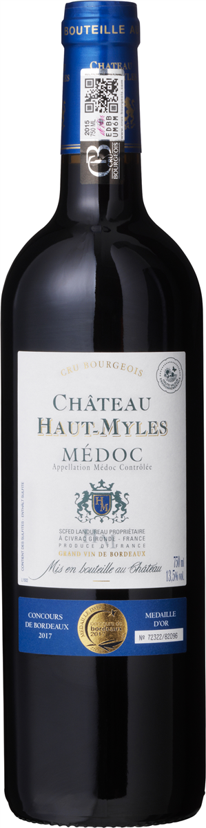 Ch. Haut-Myles 15 13,5% 750 ml