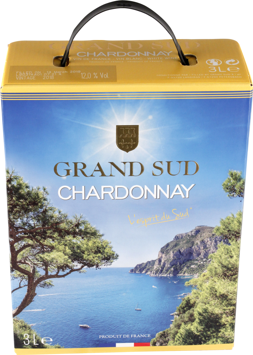 04Grand Sud Chardonnay BIB 3000 ml