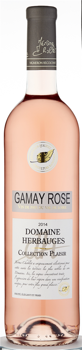 Herbauge Gamay rosé 750 ml