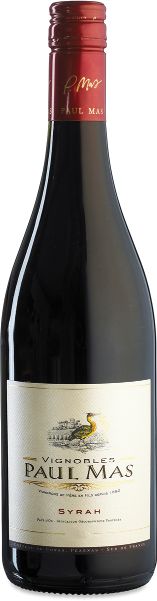 Paul Mas Syrah vin de pays 750 ml