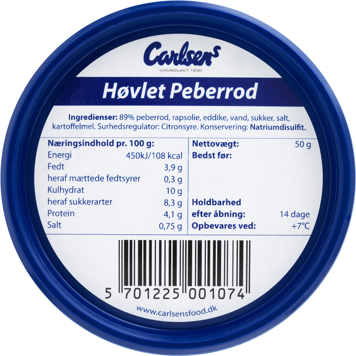 Peberrod Høvlet