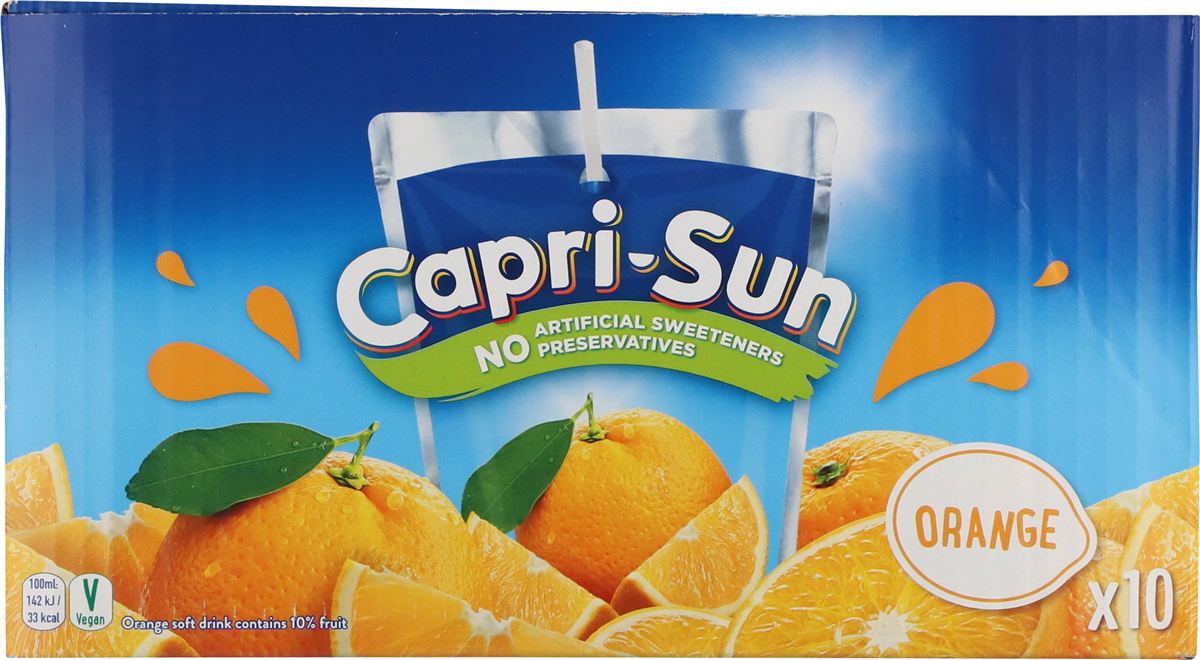 Capri Sun Orange 10-Pack 2 L