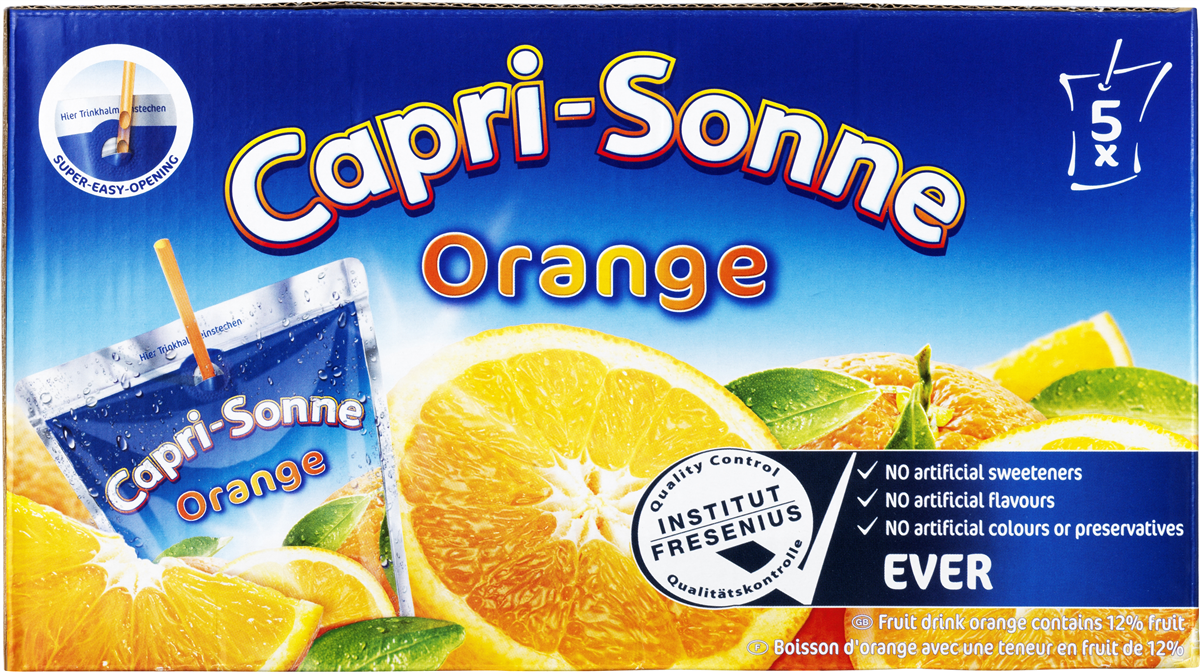 Capri Sonne orange 5-pak 1000 ml