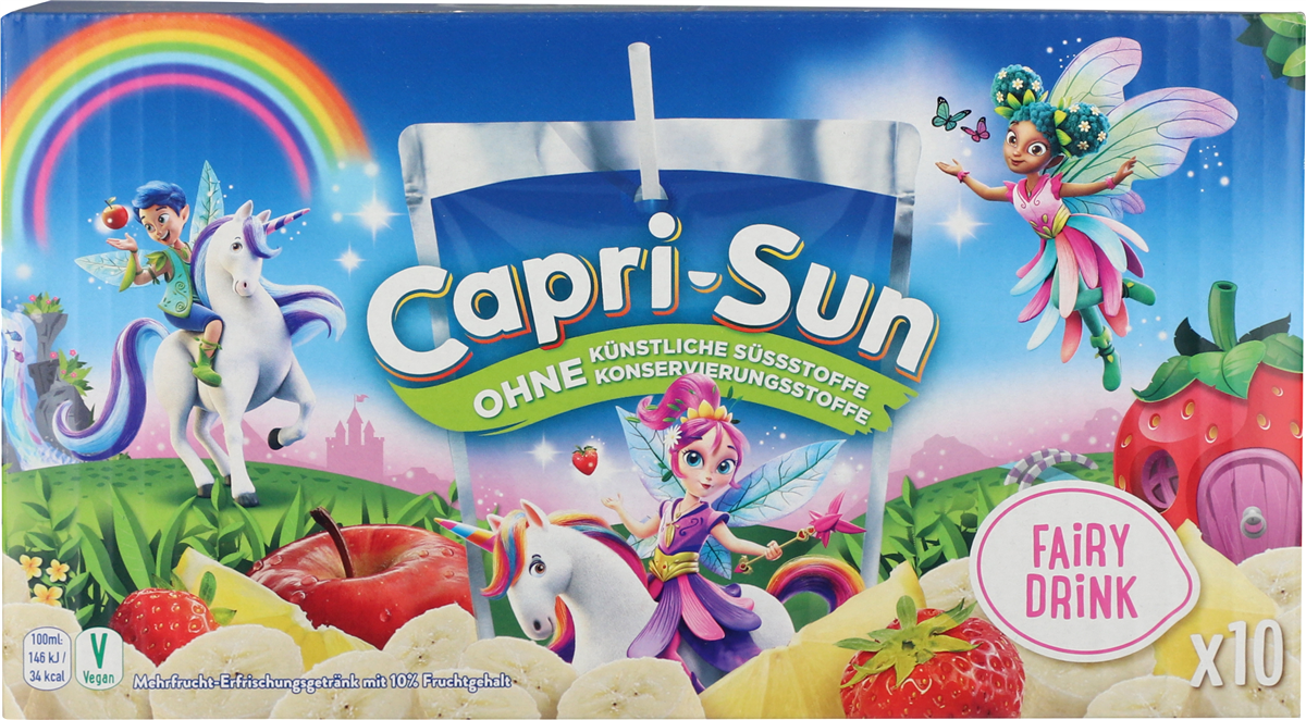 Capri Sun Fairy Drink 10pk 2000 ml