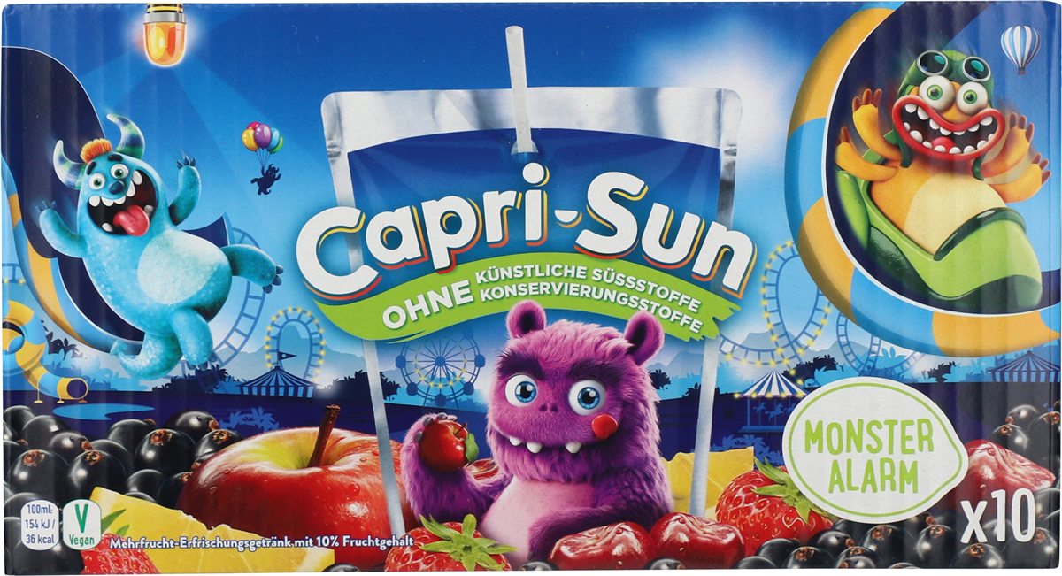 Capri-Sun Monster Alarm 10-pak 200 ml
