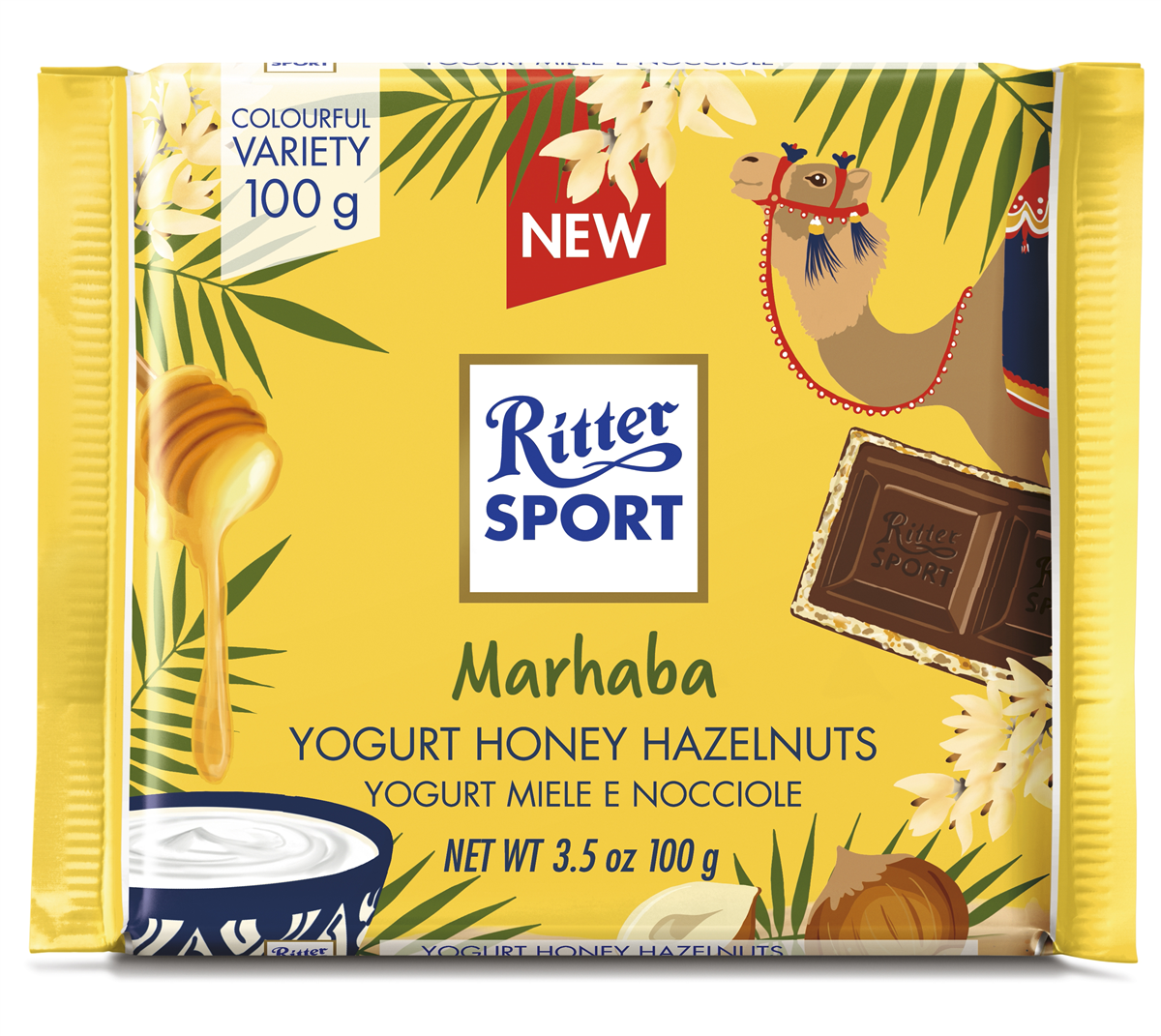 Ritter Sport yoghurt/nød 100 g