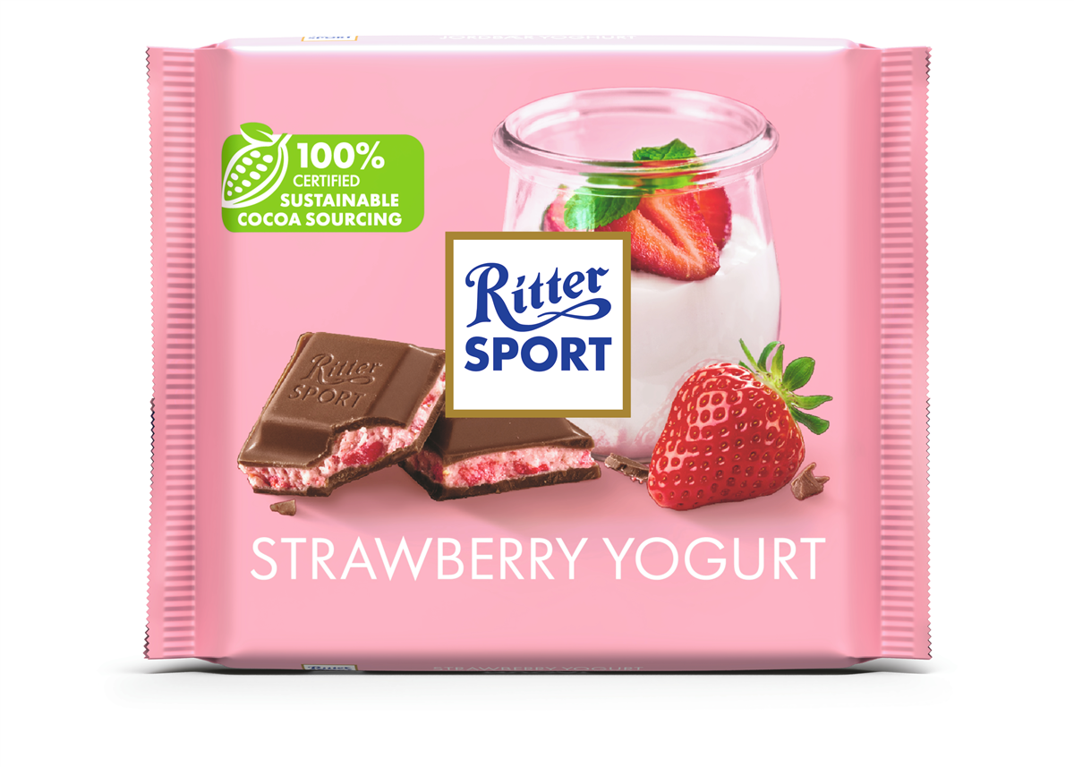Ritter Sport Jordbær Yoghurt