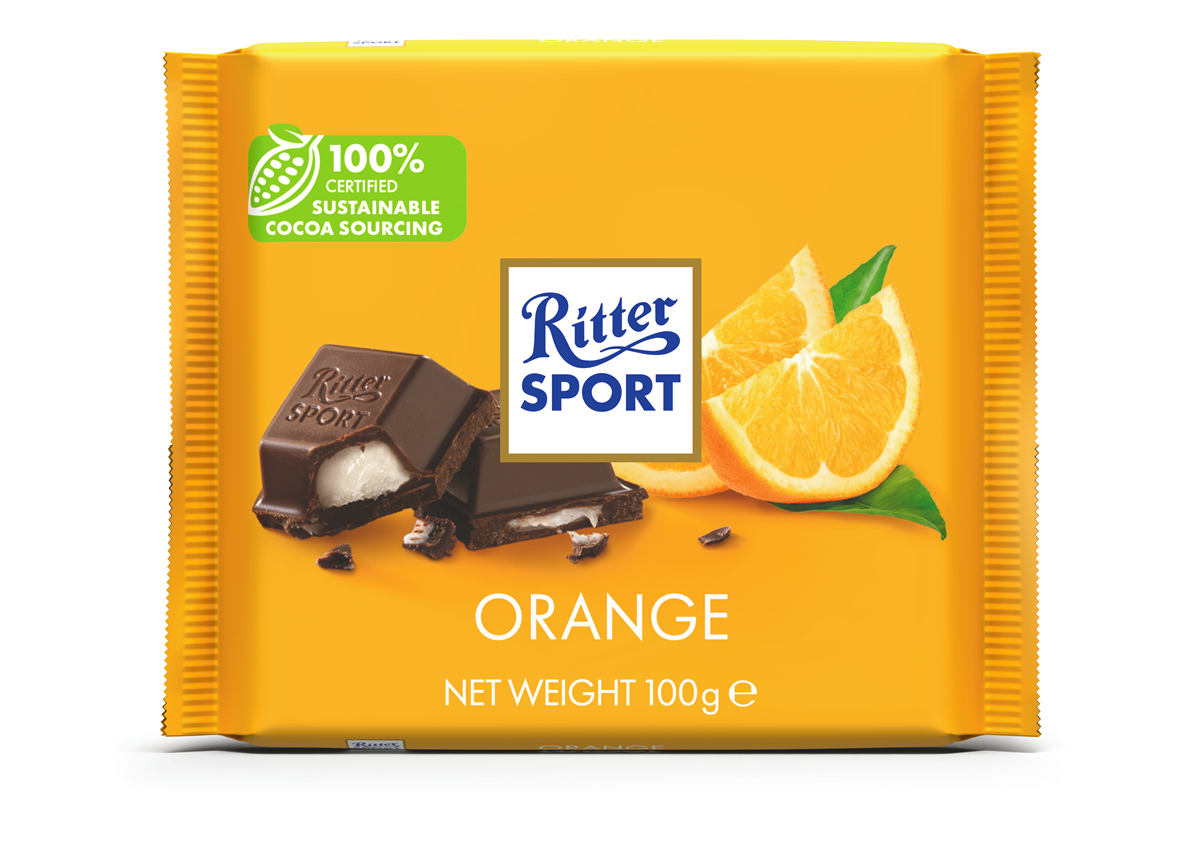 Ritter Sport m orange 100 g
