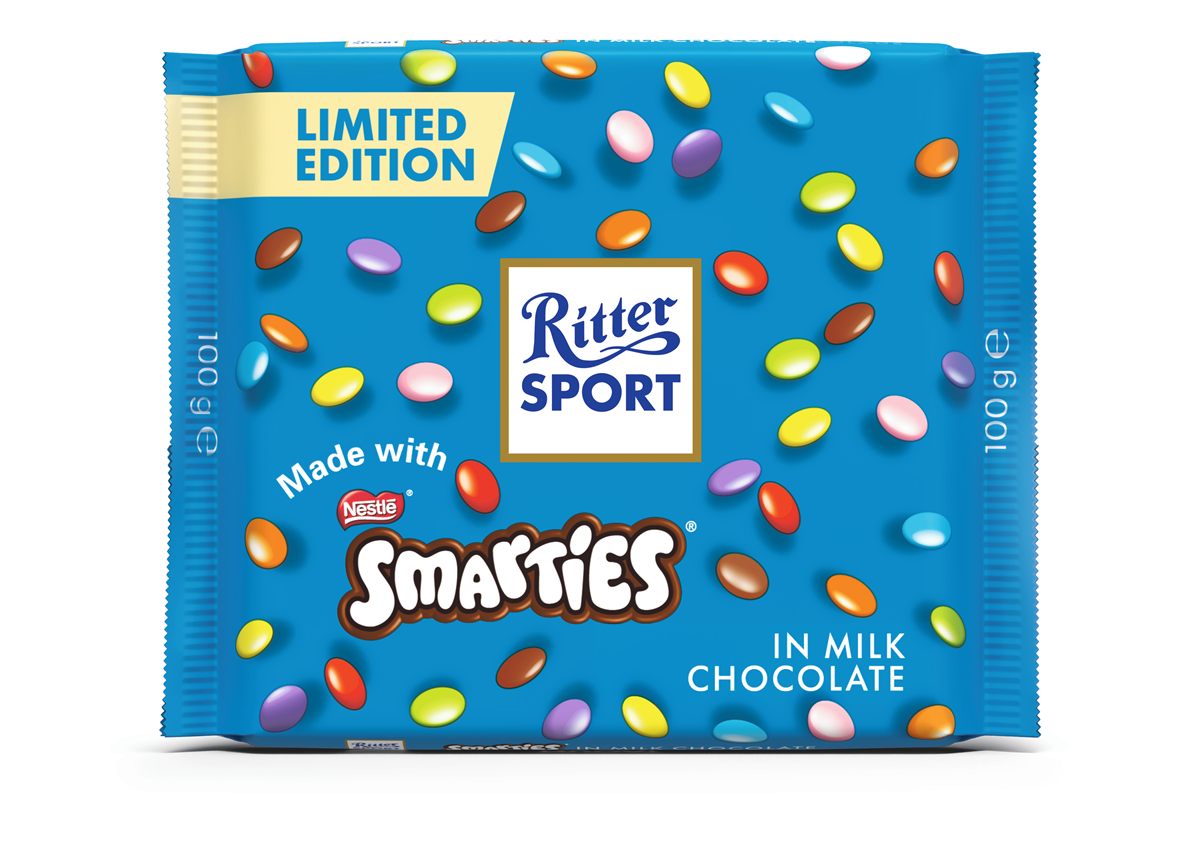 Ritter Sport Smarties mælk 100 g