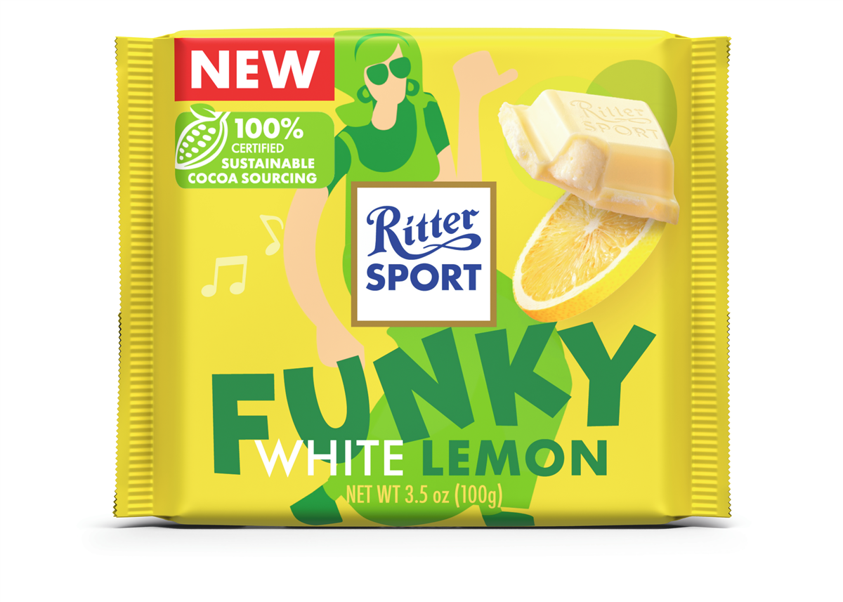 Ritter Sport White Lemon 100 g