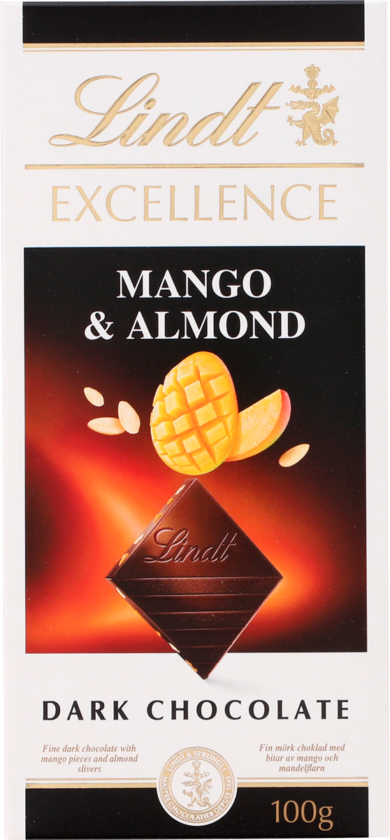 Lindt Excelle mango/almond 100 g