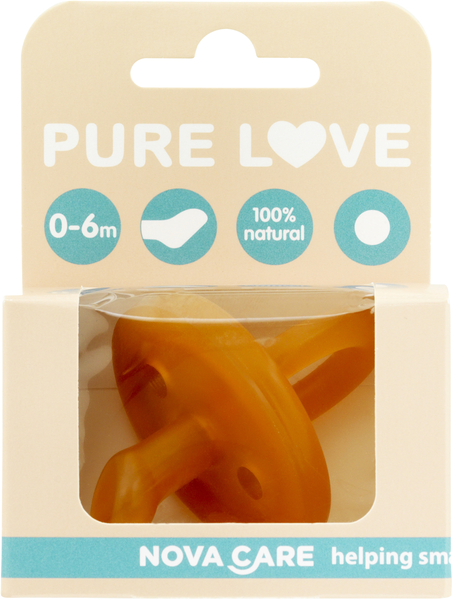 Purelove natur sut 0-6M 1 stk.