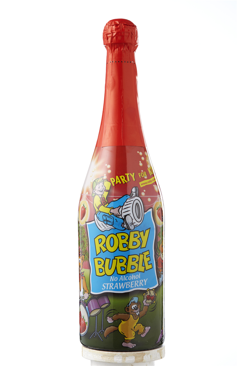 Robby Bubble jordbær 200 ml