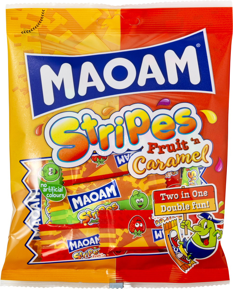 Maoam Strip frugt karamel 120 g