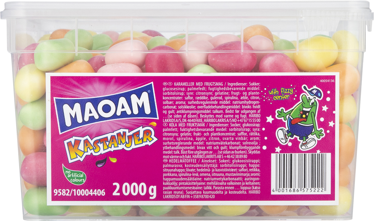 Maoam P M syrlige kastanjer 1 x 200 g 200 g