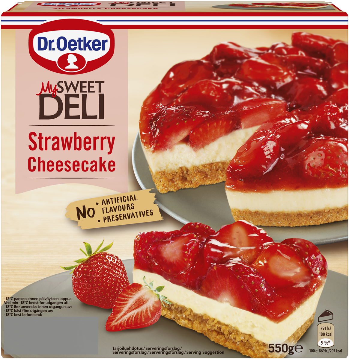 Cheesecake strawberry 195 g