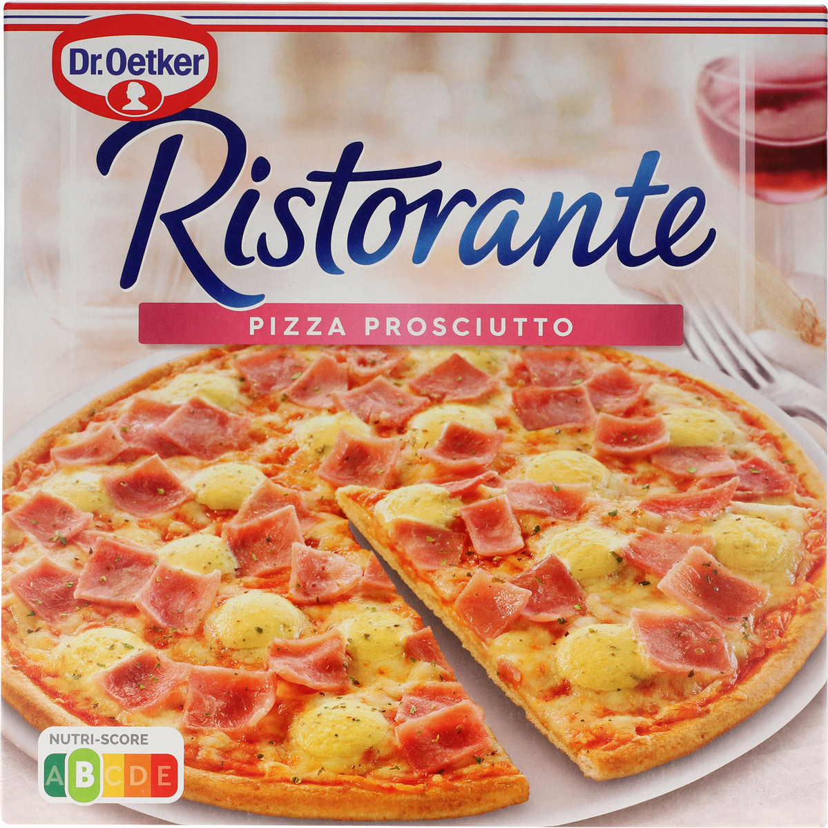 Dr. Oetker, Pizza m. skinke og ost