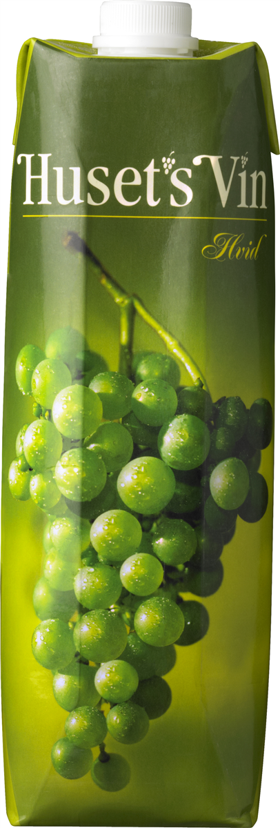 Husets vin hvid 9% 750 ml