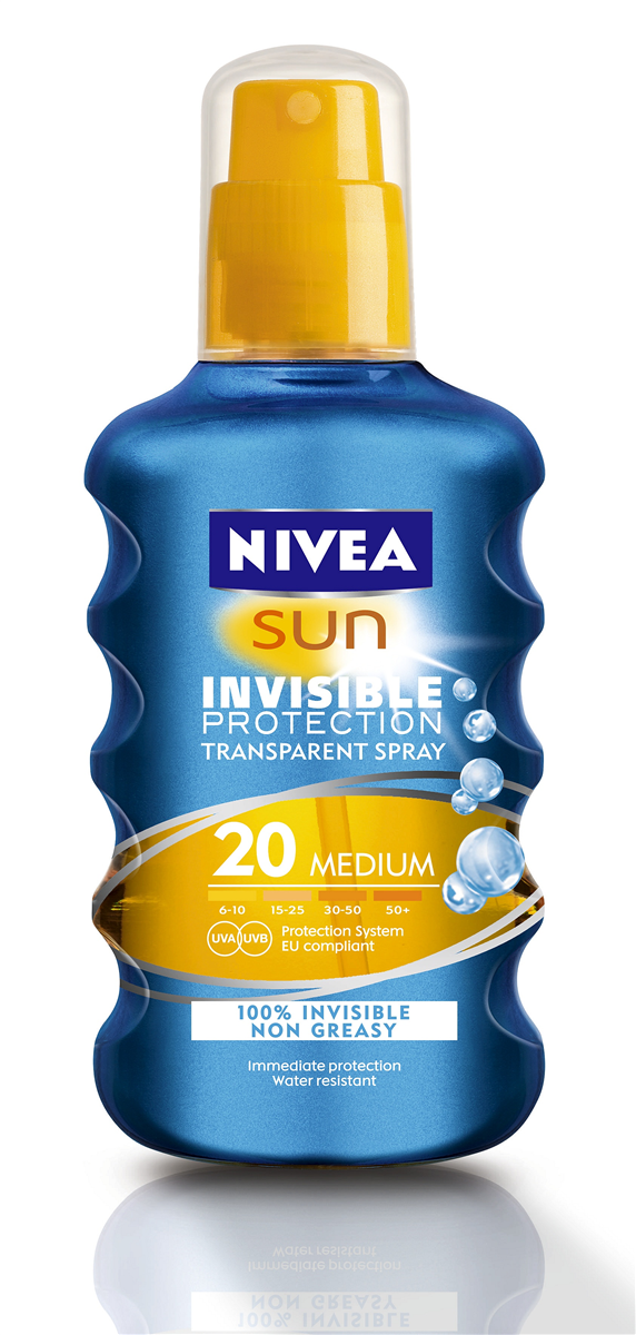 Nivea Nsun spray inv. prot SPF20 200 ml
