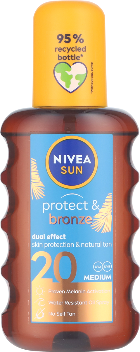 Nivea Pro&Bronz oil SPF 20 200 ml