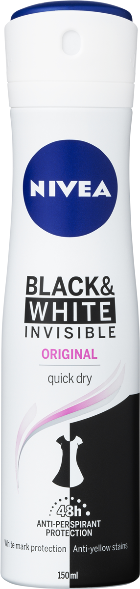 Nivea Black & White Female Deo