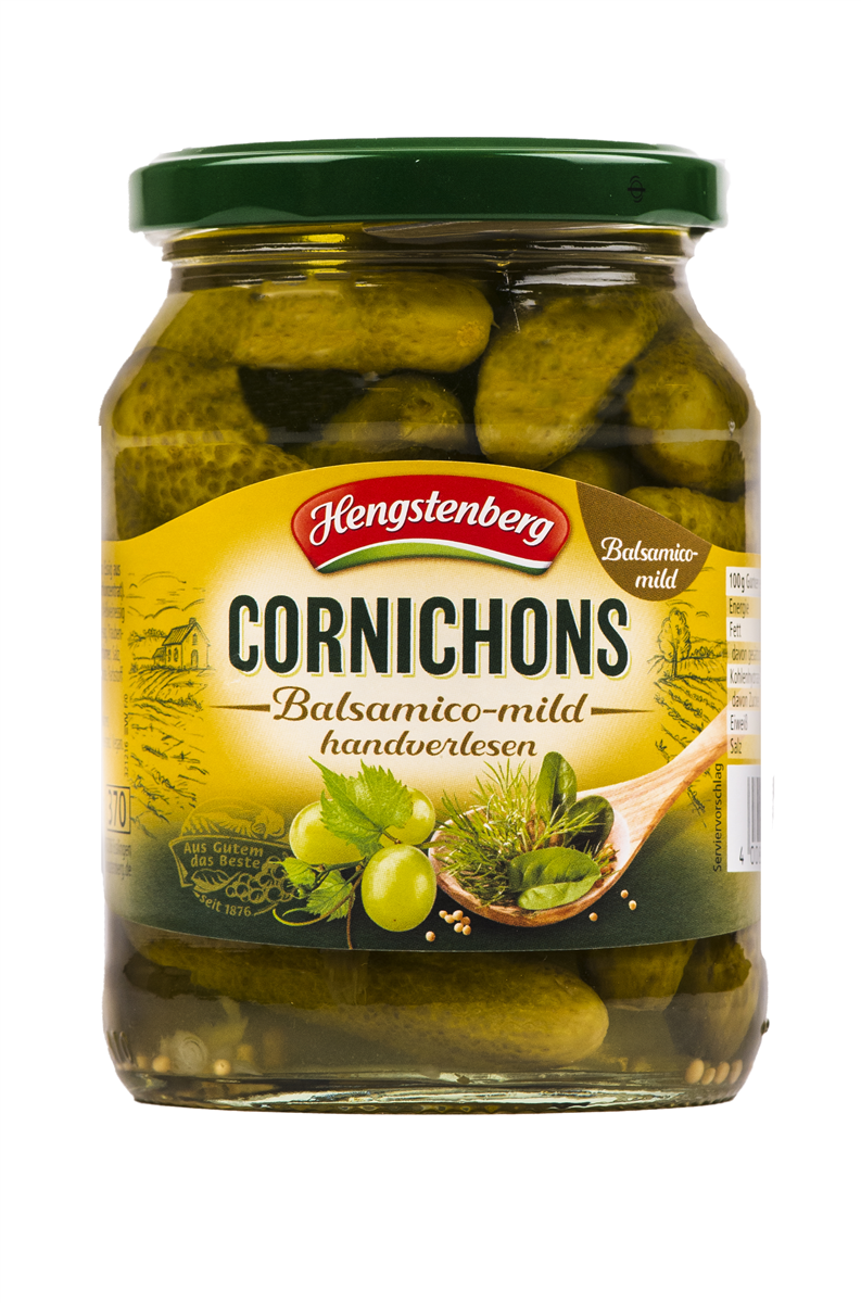 Hensten Cornichons Balsamico