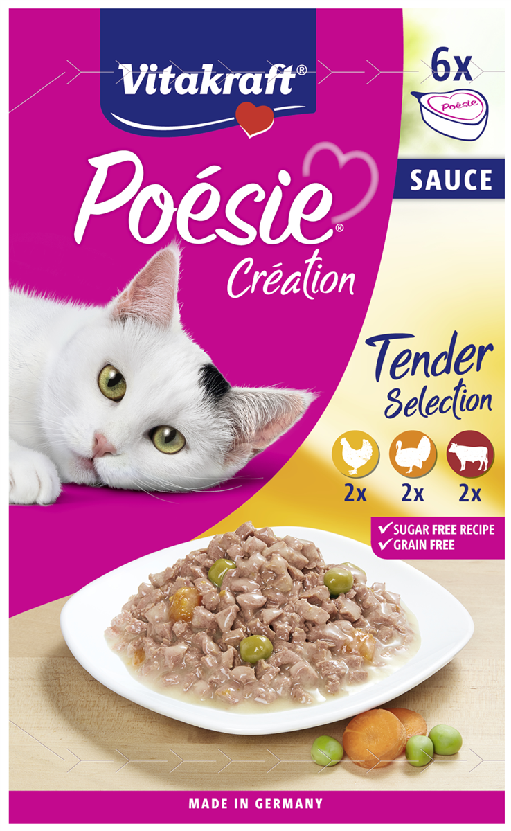 Poesie Delisauc hjerteskal 510 g