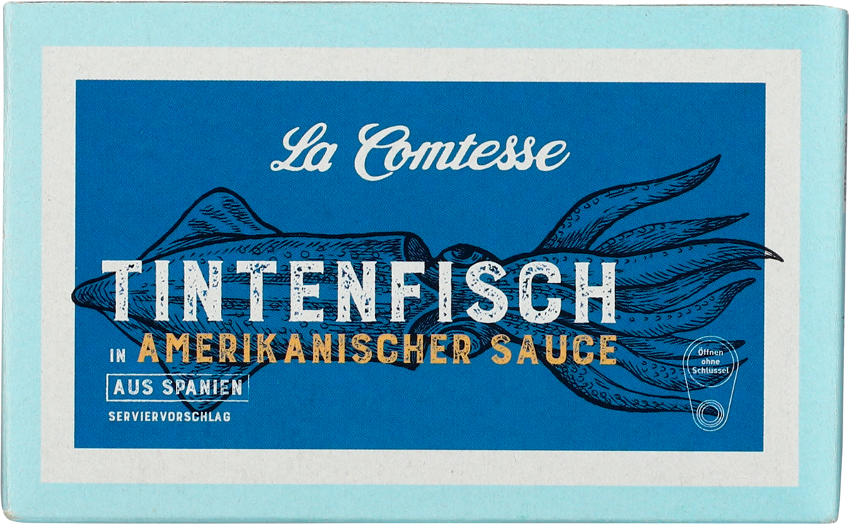 Blæksprutter i Sauce
