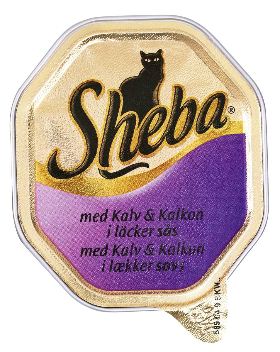 Sheba kalv/kalkun i sauce 85 g
