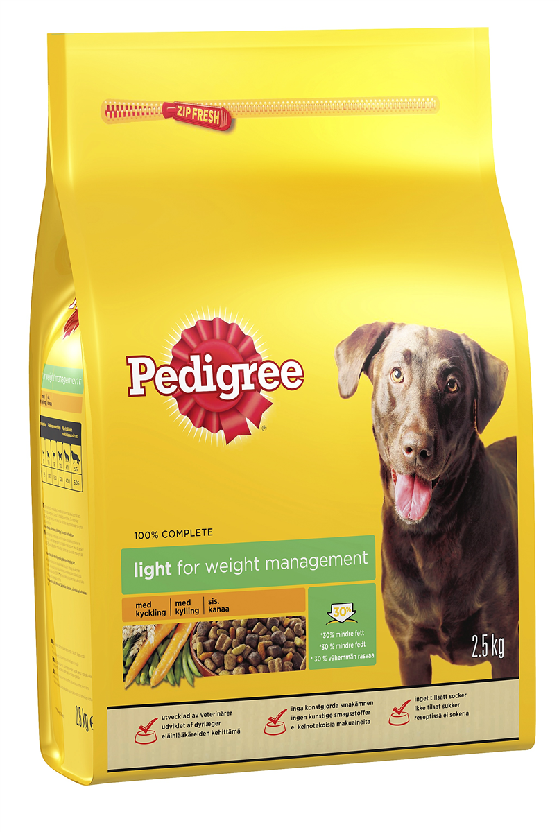 Pedigree light kyll/grøn 2,5 g