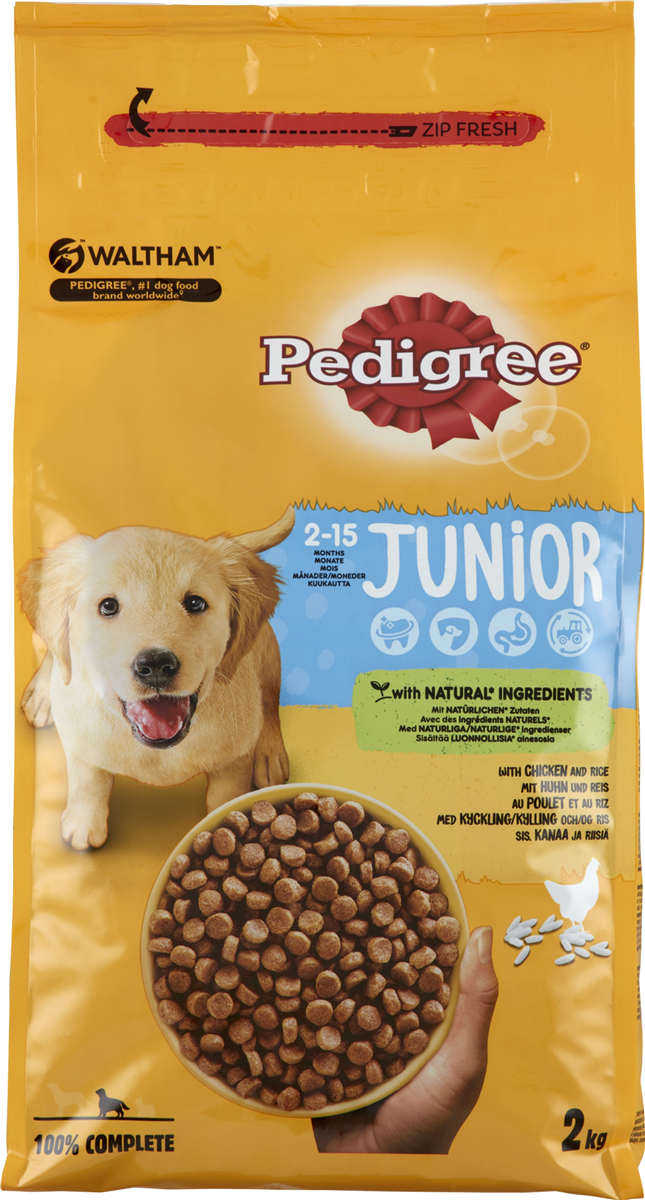 Pedigree Junior kylling
