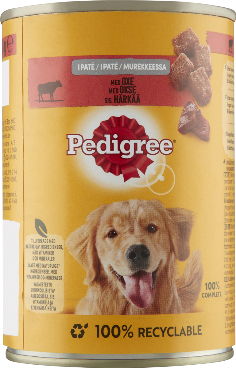 Pedigree can beef 400 g
