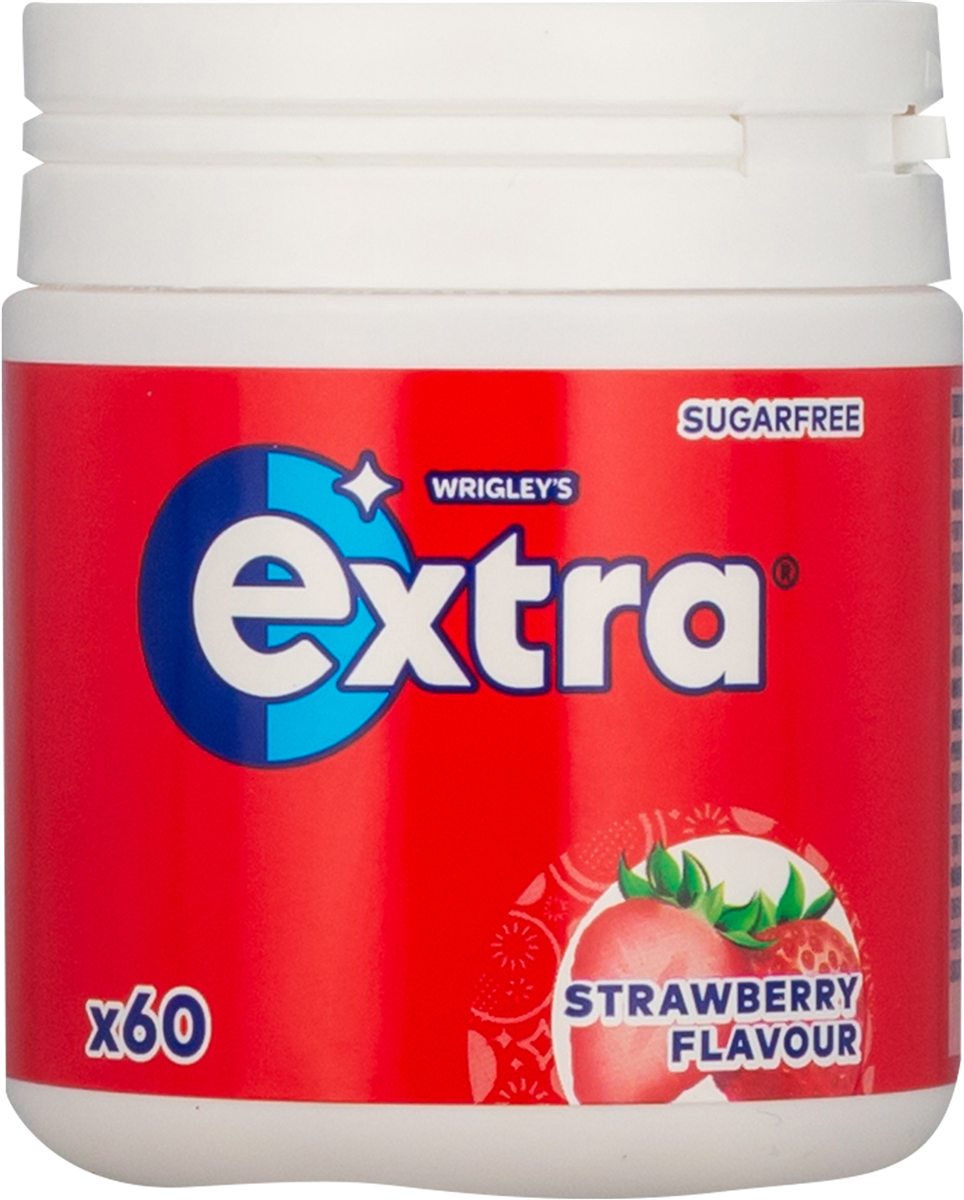 Extra Strawberry Gum 60 stk