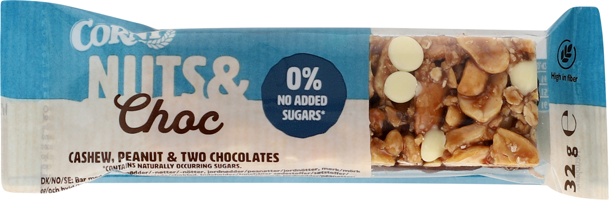 Corny muslibar cashew/pean 32 g