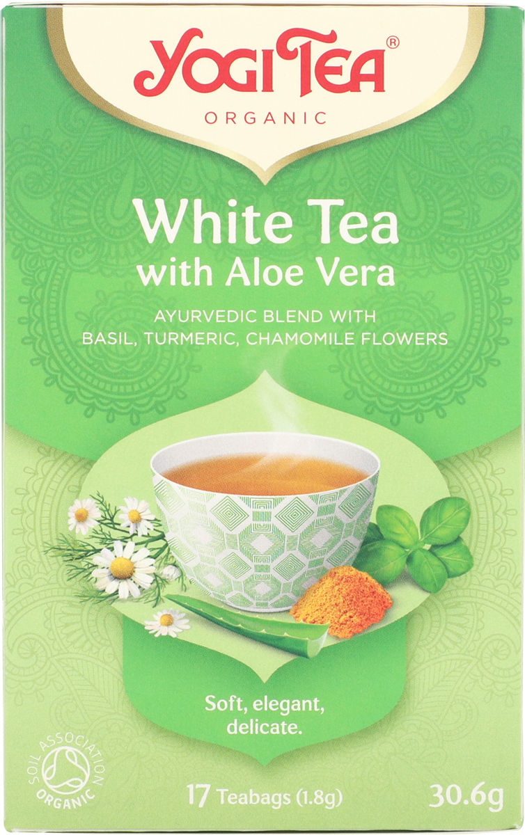 Yogi White Tea Aloe Vera Øko
