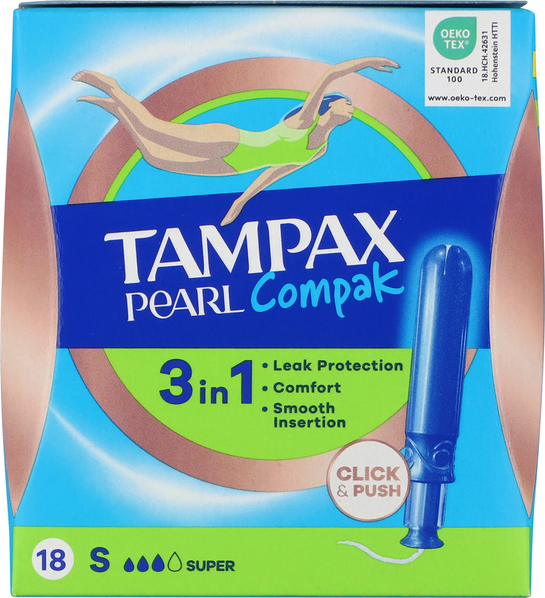 Tampax Compak Pearl Super