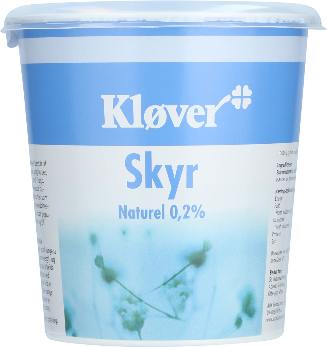Kløver Skyr Naturel 0,2%