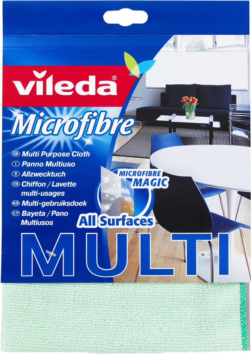 Vileda Altmuligklud 100% Mikrofiber