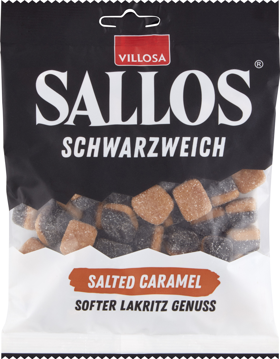 Katjes Sallos Saltet Karamel
