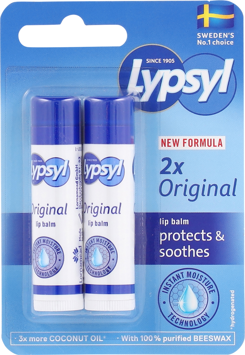 Lypsyl Læbepomade 2 stk